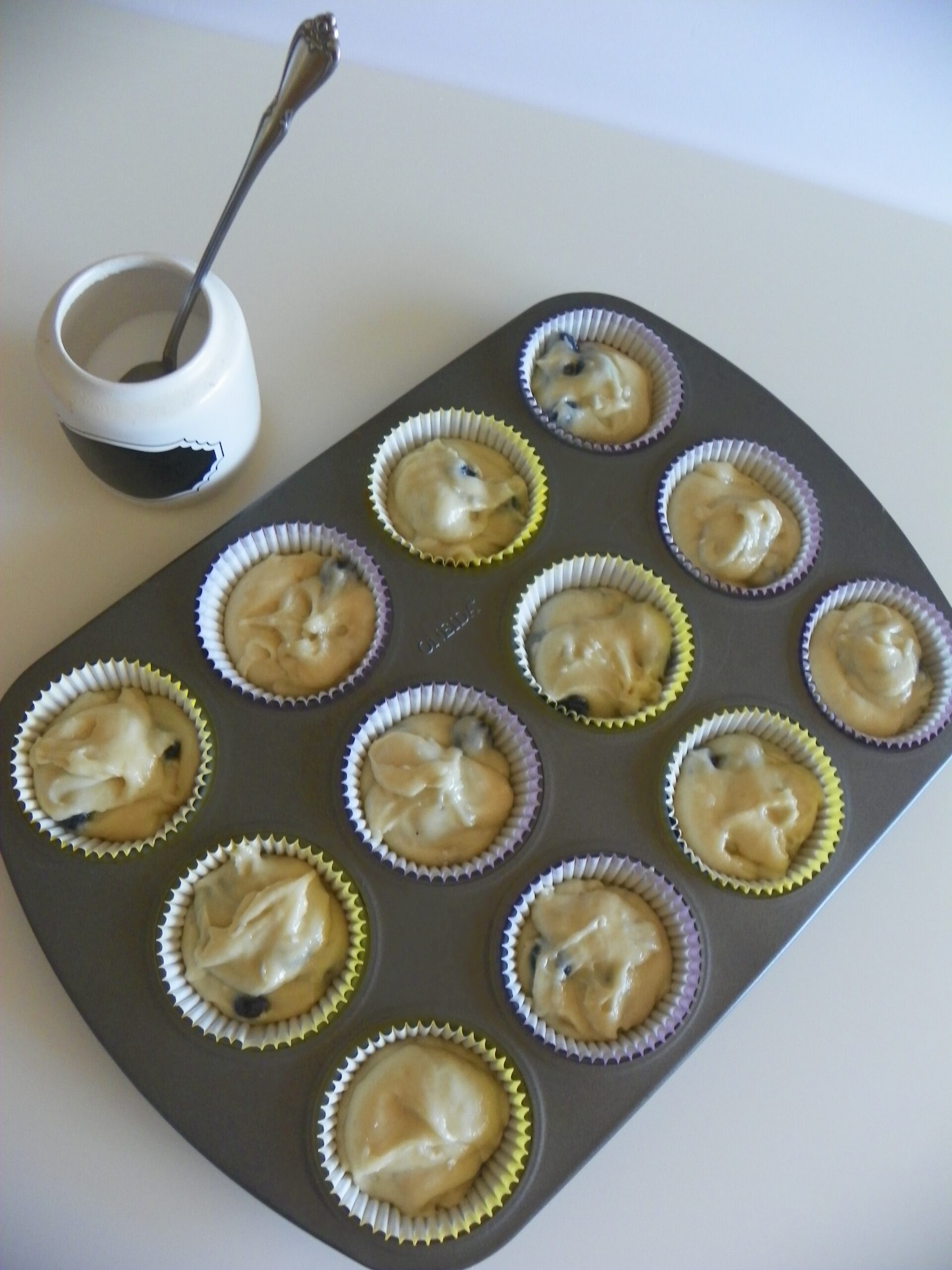 Add-sugar-to-uncooked-muffins