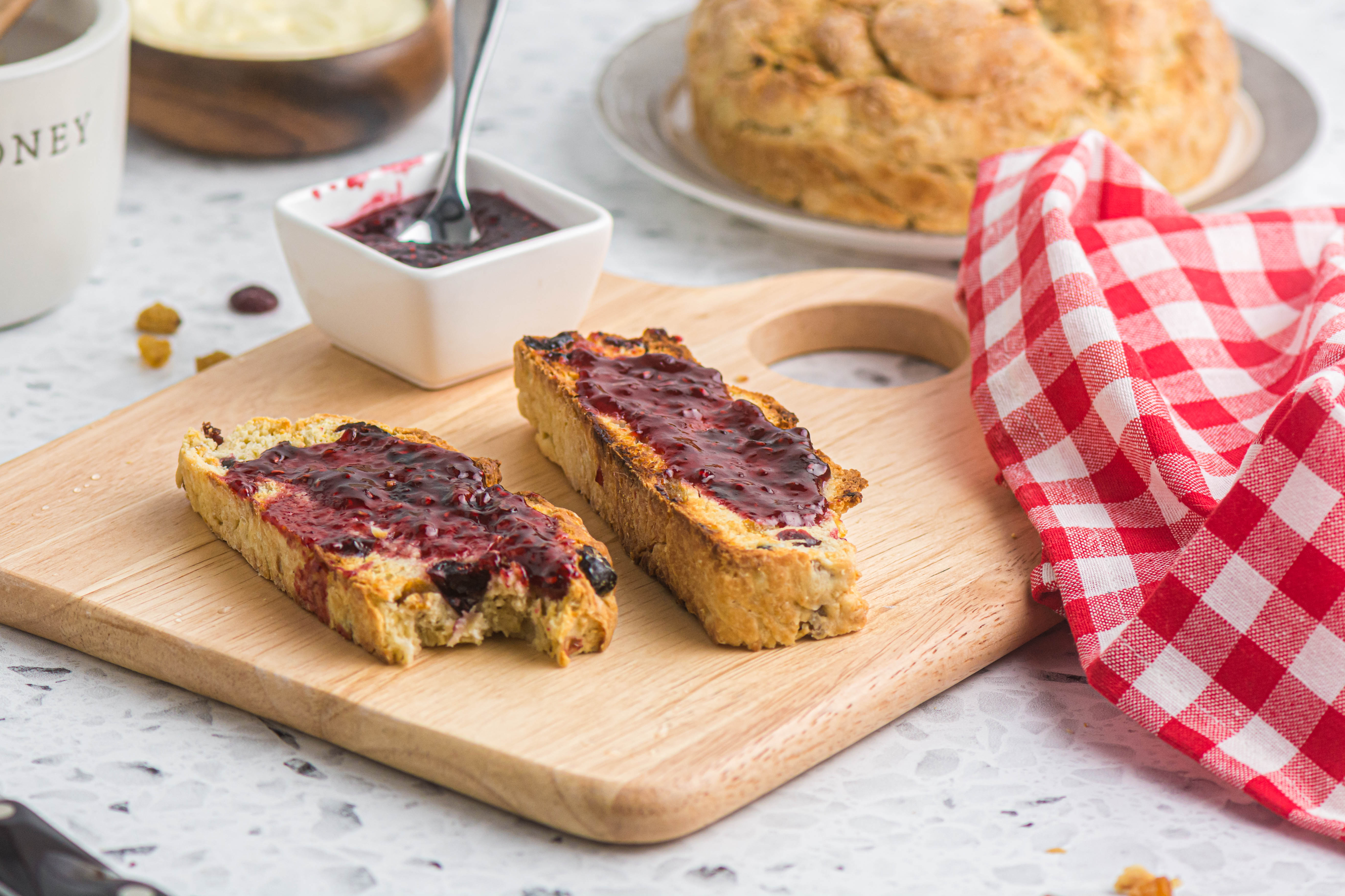 Air Fryer Irish Soda Bread - Stephanie's Way
