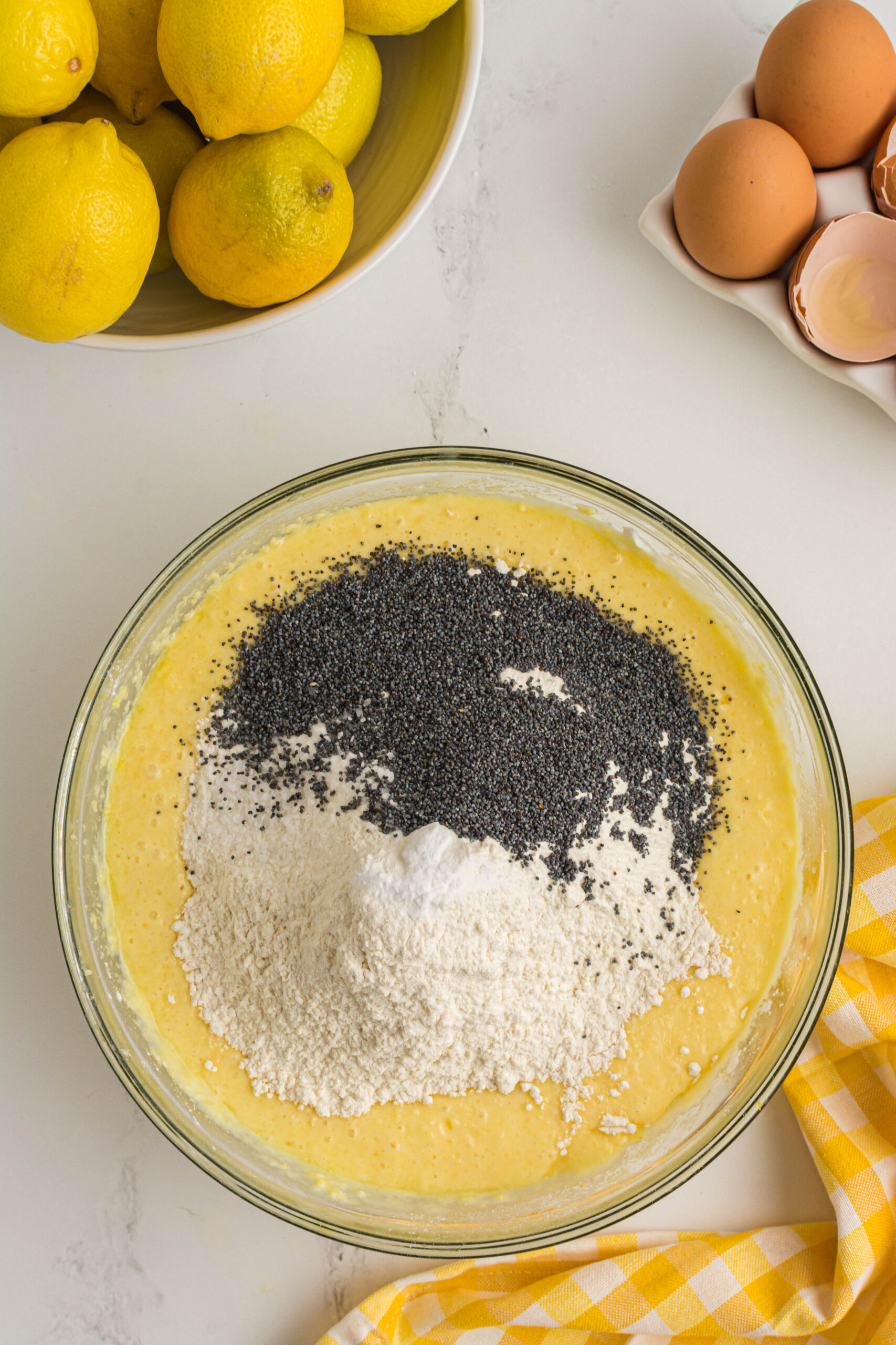  Lemon-Poppyseed-Bundt-Cake-add-dry-ingredients
