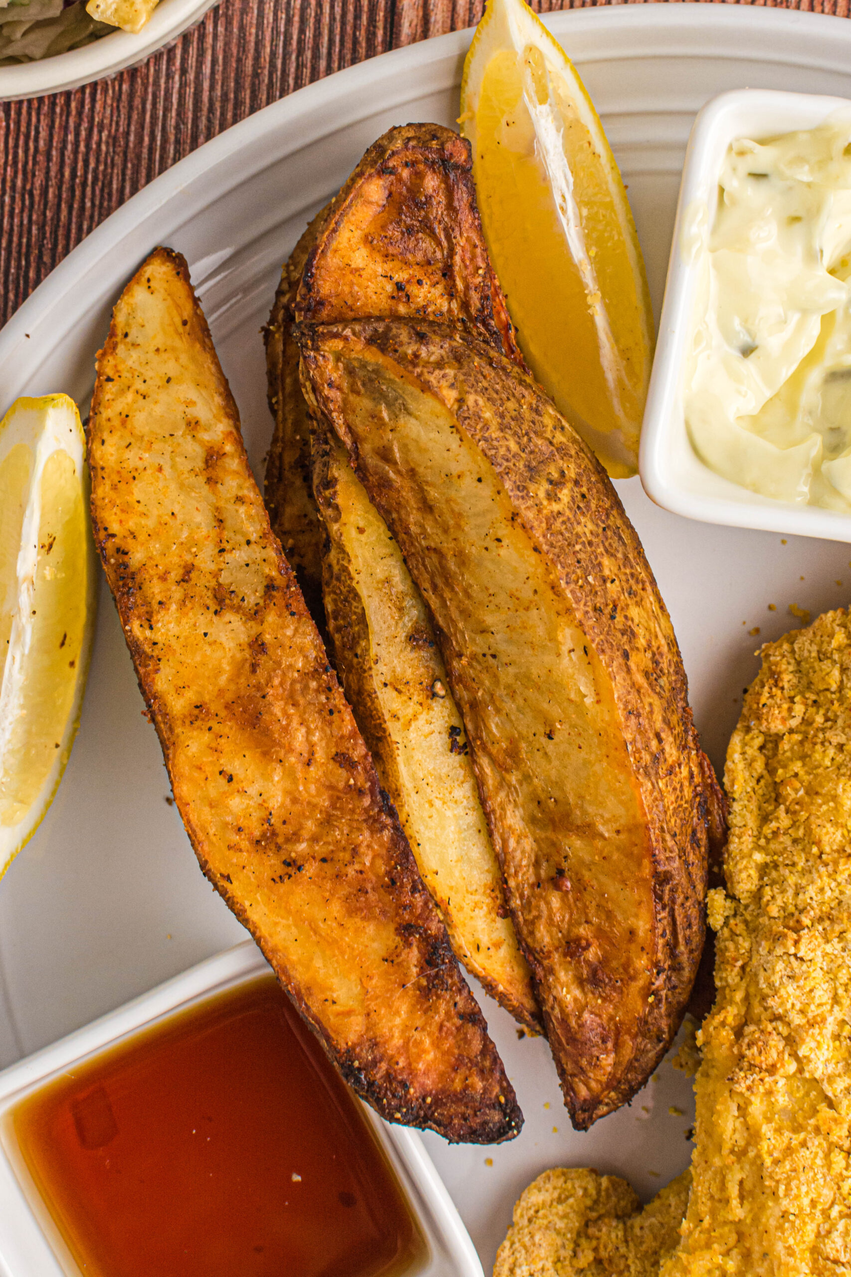 Air-Fryer-Fish-and-Chips-chips-only