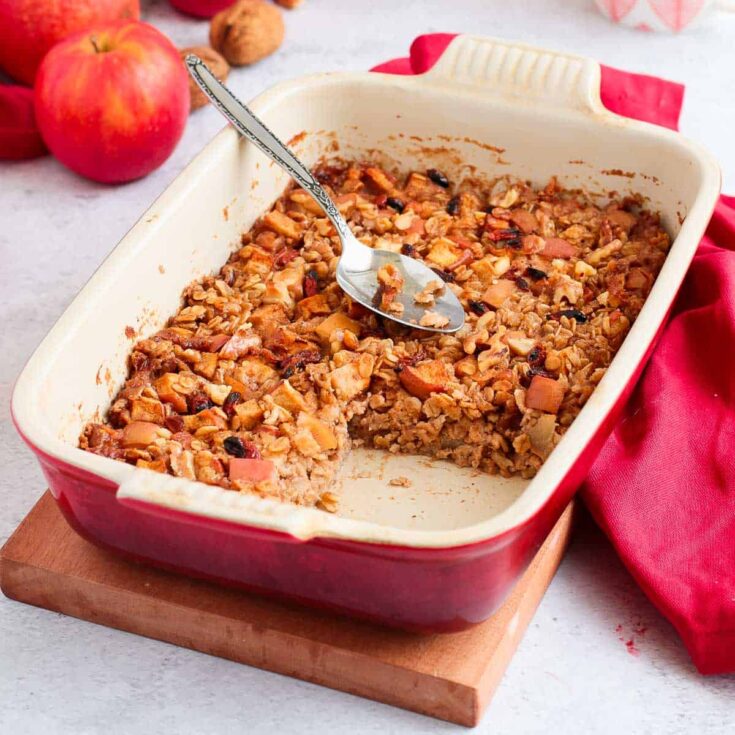 Image for Apple Cinnamon Baked Oatmeal