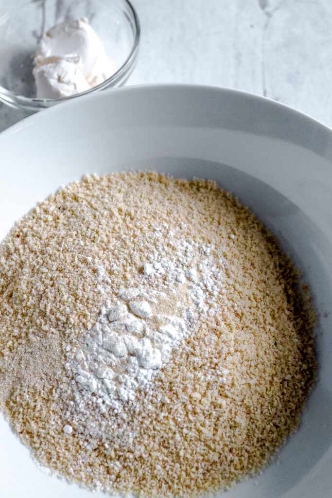 Keto-Onion-Bagels-flour-in-bowl