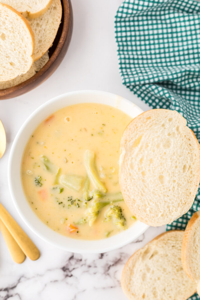  Broccoli-Cheddar-Soup-bread-on-the-bowl