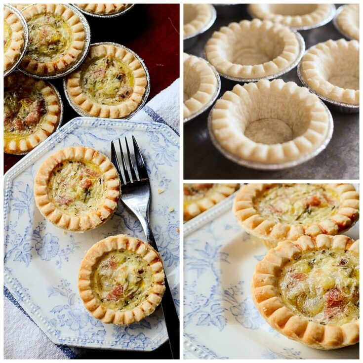 Image for Ham and Havarti Mini Quiches &middot; Pint-sized Treasures